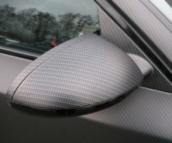 CARBODY Designfolie Carbonline Carbon fiber Look silver 150x130c