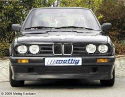 Mattig headlight border for BMW E30 with DE-headlight