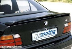 Mattig tail spoiler without brake light for BMW E36 Sedan