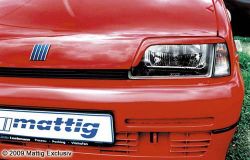 Mattig Light brows for Fiat Cinquecento