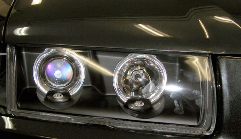 Hella h7 scheinwerfer black celis technik bmw e36 #6