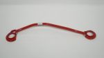 Strutbar front Steel red paints Opel Kadett E 16V