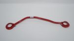 Strutbar front Steel red paints Opel Kadett E 16V with ABS