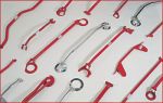 Strutbar front Steel red paints Honda Civic V-TEC Bj. 90-92