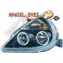 Headlights Ford Ka Clear/black