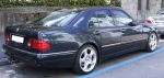 Rear silencer with 2x 83mm Mercedes-Benz W210 (E-Class) E280