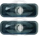 Side indicator clear/black Opel Omega B