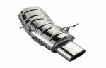 Rear silencer 1x160x80mm BMW E46 330d/cd Sedan/Touring/Coup�