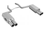 Rear silencer 4x83mm 850i/ci(220 kW) Coup� <- 10/94