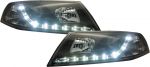 Headlights Dragon Design clear/black Skoda Octavia from 2004