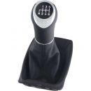 Leather-gear-handle Alu 6 Speed Mercedes W210 yellow Illuminated
