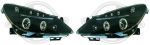 Headlights Opel Corsa D with Angel Eyes Bj. 06->