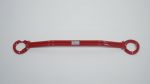 Strutbar front Steel red paints BMW E36 6 Cyl. + M3