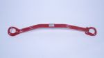 Strutbar front Steel red paints BMW E46 6Zyl./320d/330d