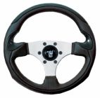 RAID steering wheel LESMO 300mm Carbon Look PU