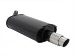 NOVUS Rear silencer 1x 76mm GP-Design Renault Twingo 1,2i Typ C1