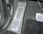 AC Schnitzer aluminium foot rest BMW X5-E70 X6-E71 RHD