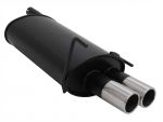 NOVUS SPORT EXHAUST MERCEDES BENZ C-KLASSE W202 2x76 M