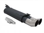 NOVUS SPORTAUSPUFF OPEL ASTRA F GRUPPE N Kadett E 2x90mm DTM