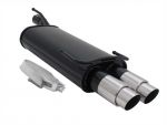 NOVUS SPORTEXHAUST OPEL ASTRA F GROUP N Kadett E 2x76 GP-DESIGN
