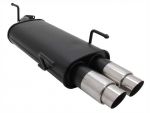 NOVUS SPORT EXHAUST OPEL VECTRA B GROUP N 2x76 GP