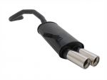 NOVUS SPORT EXHAUST RENAULT MEGANE II (M) 2x76 M-DESIGN