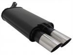 NOVUS SPORT EXHAUST RENAULT TWINGO C06 GROUP N 2x76 MS