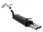 NOVUS sport rear silencer AUDI A3 SEAT LEON VW 2x85/58 AM-DESIGN