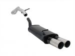 NOVUS SPORTAUSPUFF AUDI 8L A3 SEAT LEON VW 2x76 RL-Design