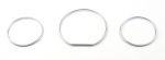 Gauges Chrome Rings (3 pcs) Mercedes W202 1993 bis 1994