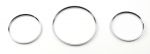 Gauges Chrome Rings (3 pcs) Mercedes W202 1994 bis 1995