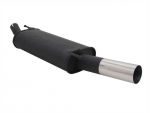 NOVUS SPORT EXHAUST VW GOLF 3 and 4 Cabrio GROUP N 1x76 RL-DESIG