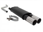 NOVUS SPORT EXHAUST VW POLO 2/3 86C Group N 2x90mm RL Design