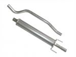 NOVUS silencer DUMMY OPEL CORSA B 1,4-16V/1,6-16V