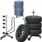 RAID Dino retractable wheels for proper storage Stand