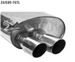 Bastuck Rearsilencer 2x76mm cut 20� left side BMW Z4 E89 6 cyl.