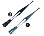 Foliatec FACT Antenna Futuro III - black, L = 14 cm / 5,5