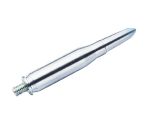 Foliatec FACT Antenna Typ Bullet 1 - silver, L = 7,2 cm