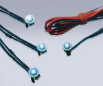 Foliatec LED Dots - 4 blue LEDs, � 5 mm, with housing