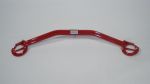 Wiechers Strutbar front Steel red paints BMW E30 4/6 Cyl./318is/