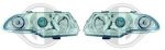 Headlights chrome with Angeleyes Opel Astra F 94-98