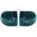 Taillights clear black Opel Astra F Convertibe/4 doors