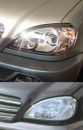 Chrome Head Light Rim -2 pcs- Mercedes W163