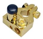 Battery pole clamp - with 2 cable entrances 10mm� and 35mm�