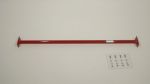 Strutbar rear Steel red paints Fiat Punto up to 8/99