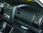 Highgrade, chromed airflow grate (4 pcs) VW Golf 3