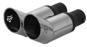PowerSound 2 tail pipes 84mm Rally Design for Powersound left ex