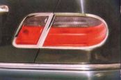 Chrome Rear Lamp Rim (4 pcs) Mercedes W210 from 07/99