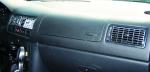 Highgrade, chromed airflow grate (4 pcs) VW Golf 4