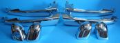 Handle bracket chrome 8pcs. BMW E46 Sedan/Touring up to 09/01